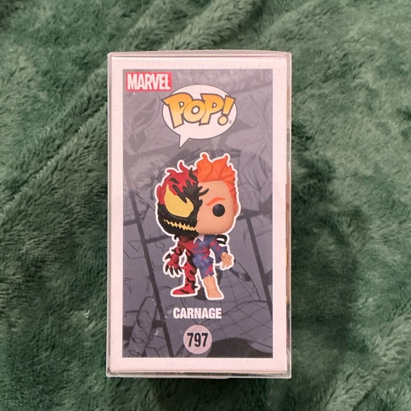 Funko Marvel Carnage Pop! Vinyl – Red, Black, Blue - Picture 2 of 5